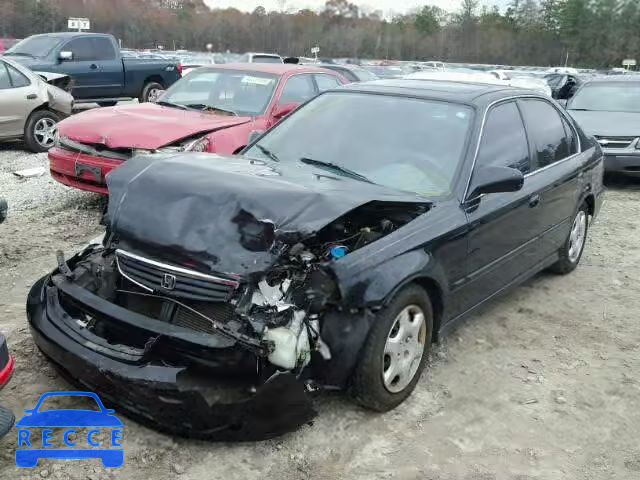 2000 HONDA CIVIC EX 2HGEJ8641YH594098 Bild 1