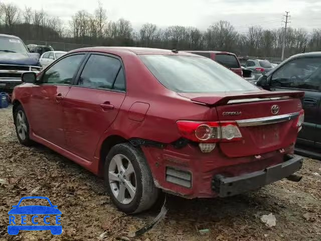 2011 TOYOTA COROLLA/S/ 2T1BU4EE7BC711535 Bild 2