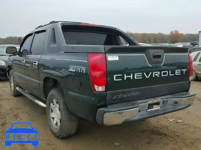 2004 CHEVROLET AVALANCHE 3GNEC12T84G118445 image 2