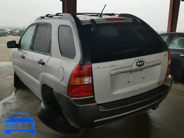 2007 KIA SPORTAGE L KNDJF724X77434813 image 2