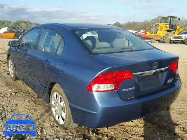 2009 HONDA CIVIC LX 2HGFA16579H345102 зображення 2