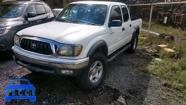 2001 TOYOTA TACOMA DOU 5TEHN72N81Z813643 image 1