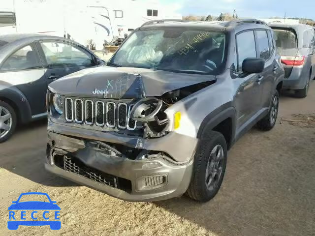 2016 JEEP RENEGADE S ZACCJBATXGPE13871 image 1