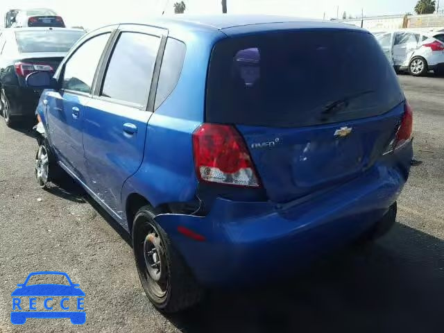 2008 CHEVROLET AVEO/LS KL1TD66628B123872 image 2