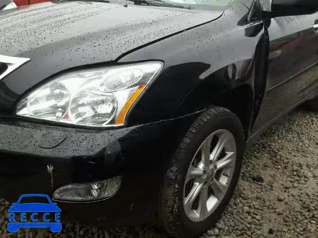 2009 LEXUS RX 350 2T2GK31U29C057276 зображення 8