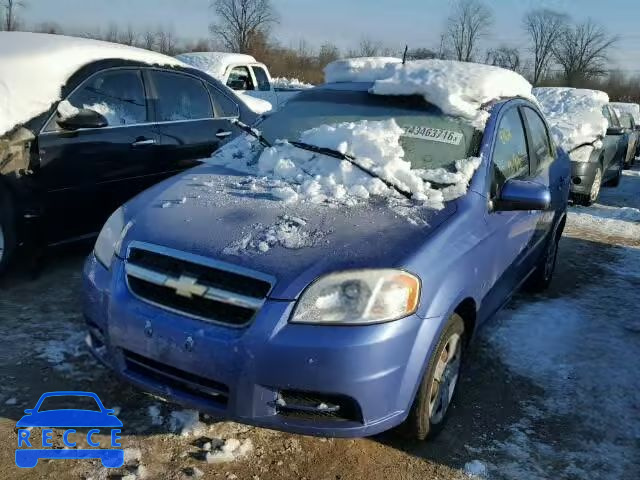 2009 CHEVROLET AVEO LS/LT KL1TD56E99B367568 image 1