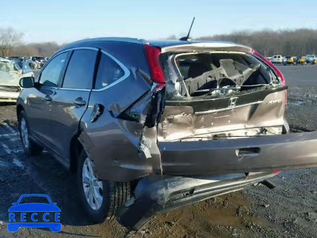 2013 HONDA CR-V EX-L 5J6RM4H75DL062612 image 2
