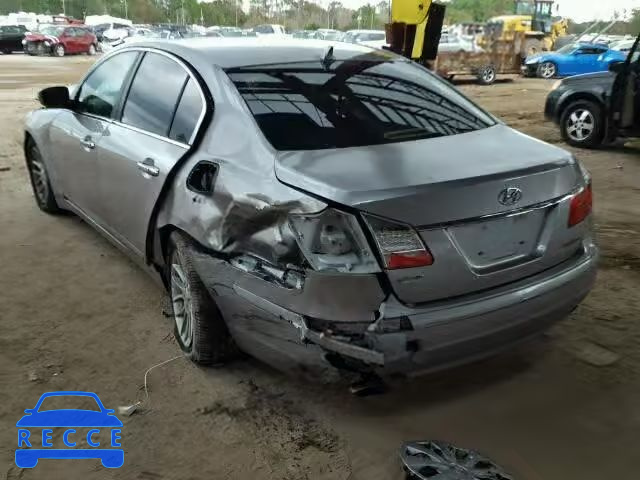 2009 HYUNDAI GENESIS KMHGC46E89U054826 image 2