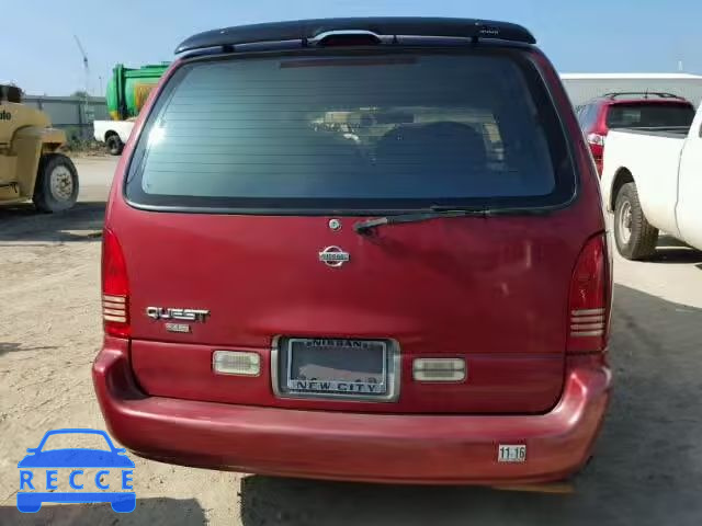 1997 NISSAN QUEST XE/G 4N2DN1113VD819632 image 9