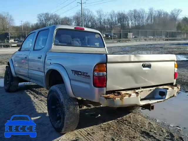 2001 TOYOTA TACOMA DOU 5TEHN72N21Z744903 image 2