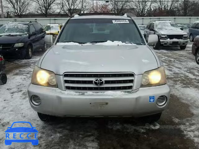 2002 TOYOTA HIGHLANDER JTEHF21A920091496 image 8