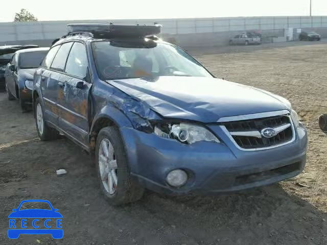 2008 SUBARU OUTBACK 2. 4S4BP61C987349074 зображення 0