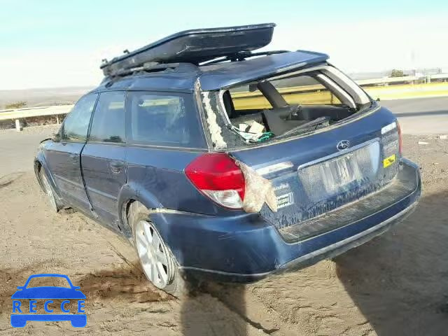 2008 SUBARU OUTBACK 2. 4S4BP61C987349074 зображення 2