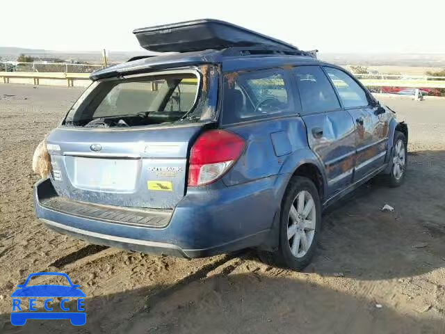 2008 SUBARU OUTBACK 2. 4S4BP61C987349074 зображення 3