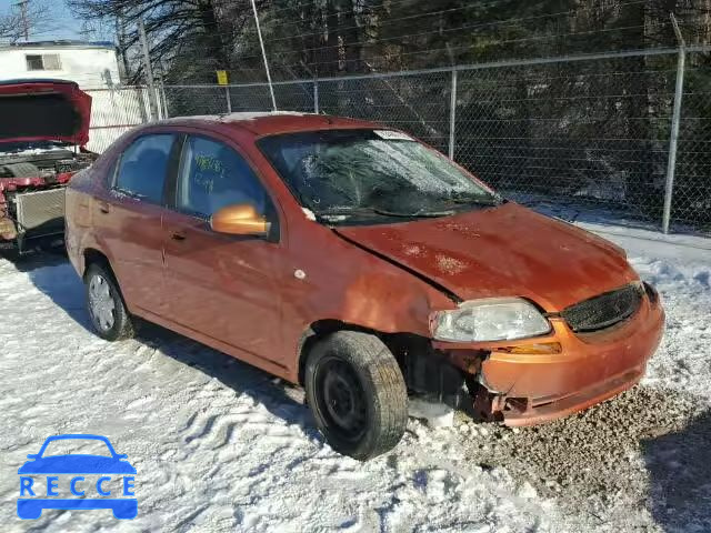 2006 CHEVROLET AVEO/LS KL1TD56636B669149 image 0