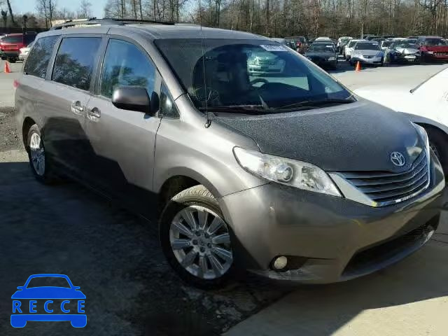 2013 TOYOTA SIENNA XLE 5TDDK3DC9DS067300 зображення 0