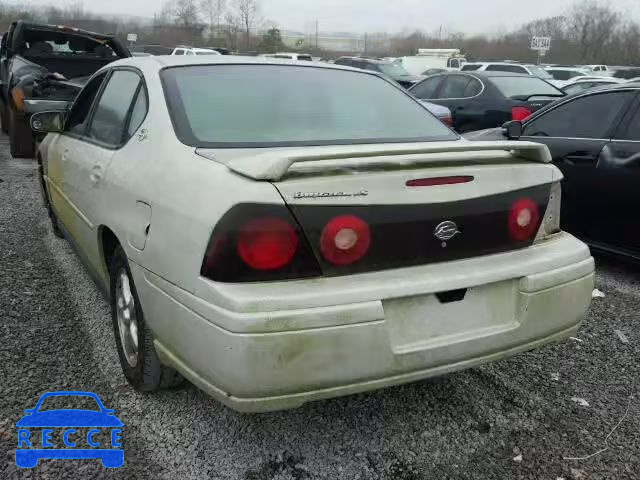 2004 CHEVROLET IMPALA LS 2G1WH52K549330333 image 2