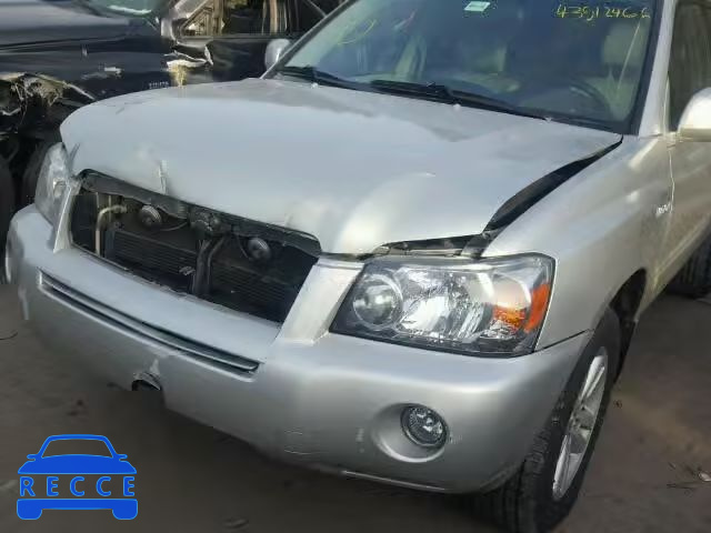 2006 TOYOTA HIGHLANDER JTEDW21A160007711 зображення 9