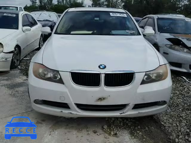 2007 BMW 328I WBAVA33557KX77085 зображення 9