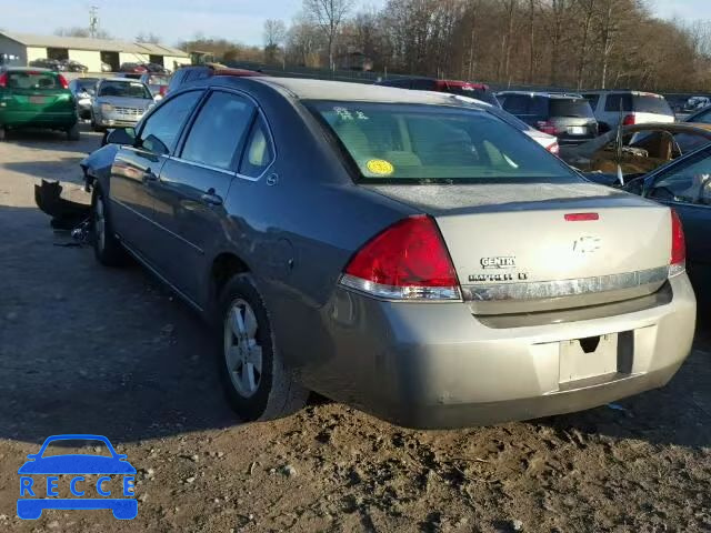 2008 CHEVROLET IMPALA LT 2G1WT55N889125728 image 2