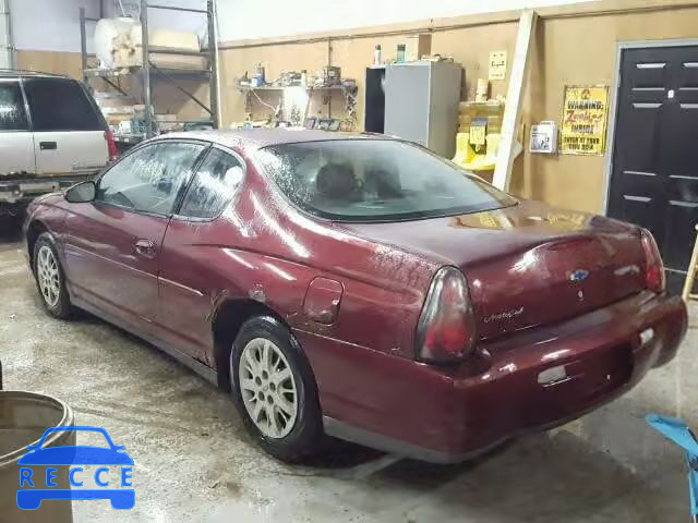 2002 CHEVROLET MONTE CARL 2G1WW15E329333460 image 2