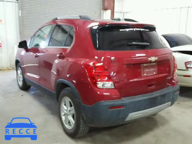 2015 CHEVROLET TRAX 1LT KL7CJLSB9FB106810 зображення 2