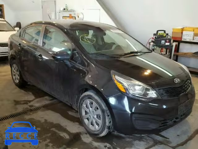 2013 KIA RIO LX KNADM4A34D6272525 зображення 0