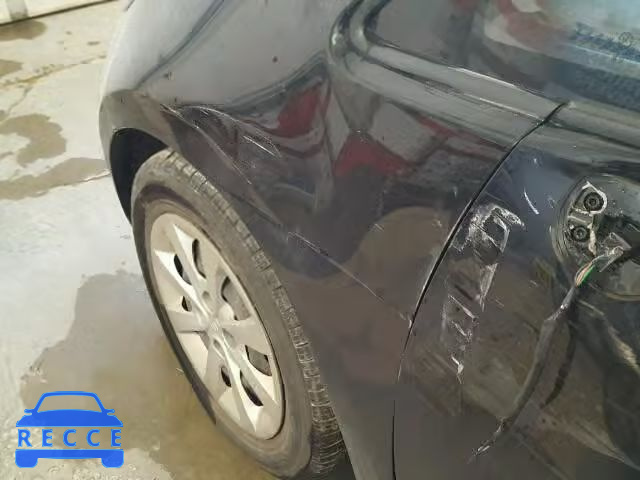 2013 KIA RIO LX KNADM4A34D6272525 зображення 9