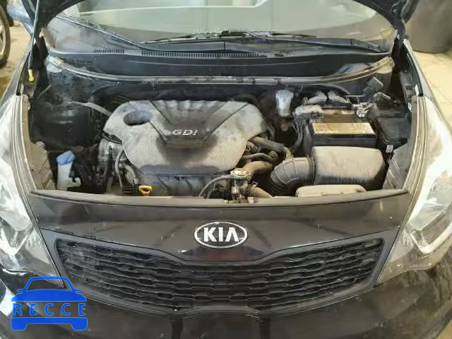 2013 KIA RIO LX KNADM4A34D6272525 зображення 6