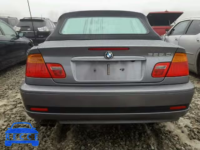 2004 BMW 325CI WBABW33434PL27039 зображення 9