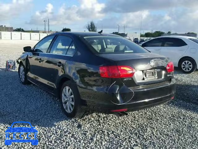 2014 VOLKSWAGEN JETTA SE 3VWD17AJ4EM292722 зображення 2