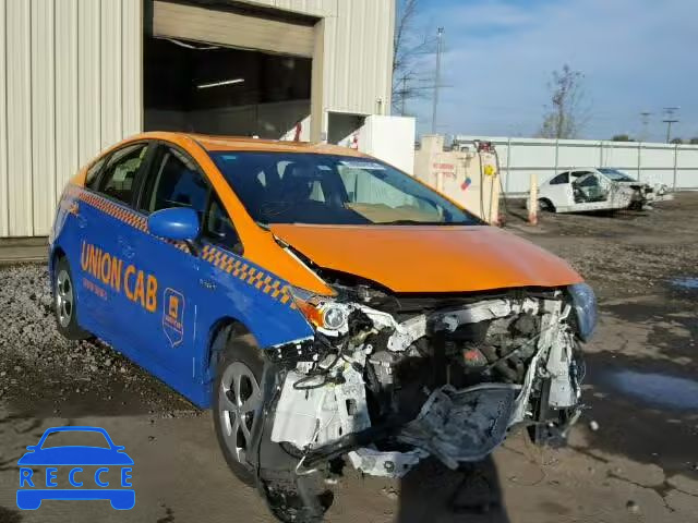 2013 TOYOTA PRIUS JTDKN3DU5D5637595 image 0