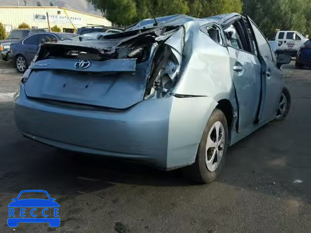 2013 TOYOTA PRIUS JTDKN3DU3D1619104 зображення 3