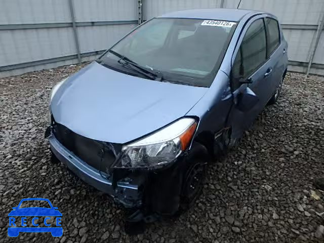 2014 TOYOTA YARIS JTDKTUD35ED578297 image 1