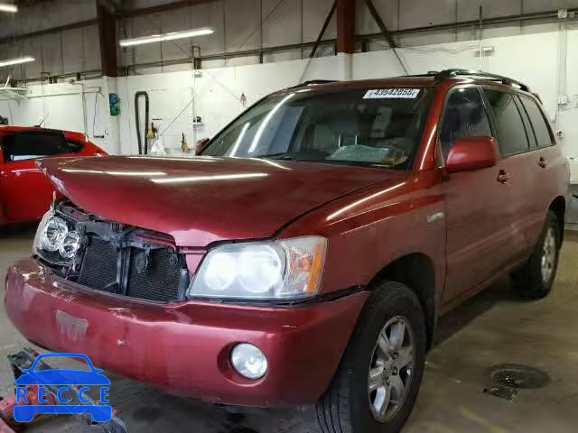 2002 TOYOTA HIGHLANDER JTEHF21A620081489 image 1