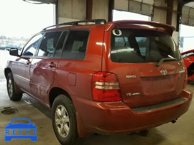 2002 TOYOTA HIGHLANDER JTEHF21A620081489 image 2