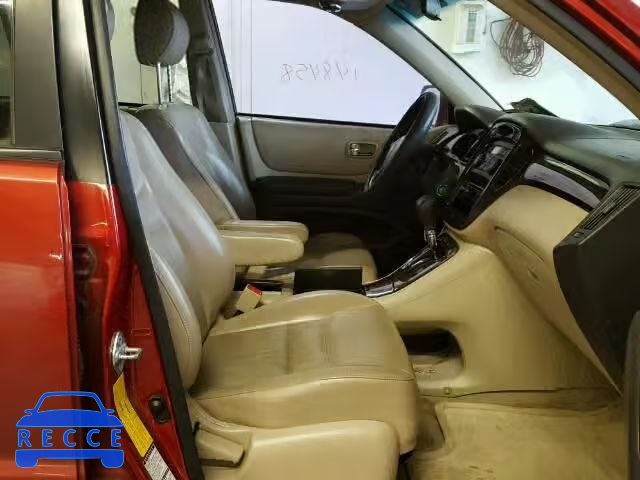 2002 TOYOTA HIGHLANDER JTEHF21A620081489 image 4