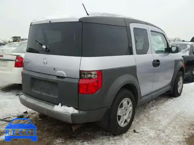 2005 HONDA ELEMENT LX 5J6YH173X5L013534 зображення 3