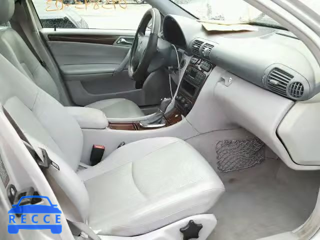 2003 MERCEDES-BENZ C240 WDBRF61J93F304153 зображення 4