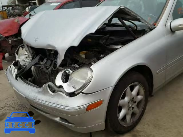 2003 MERCEDES-BENZ C240 WDBRF61J93F304153 image 8