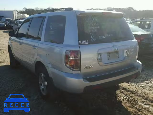 2007 HONDA PILOT EXL 5FNYF28637B031132 image 2