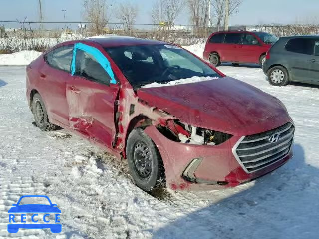 2017 HYUNDAI ELANTRA SE KMHD84LF4HU187518 зображення 0