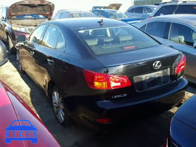 2008 LEXUS IS250 AWD JTHCK262482025980 image 2