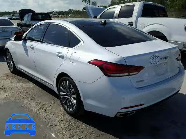 2015 HYUNDAI GENESIS KMHGN4JE1FU050663 image 2