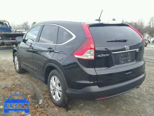 2013 HONDA CR-V EX-L 2HKRM3H75DH519360 image 2