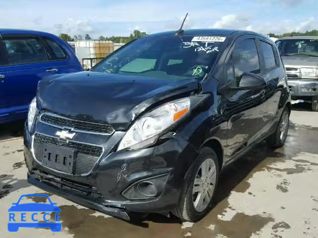 2014 CHEVROLET SPARK 1LT KL8CD6S91EC527429 зображення 1