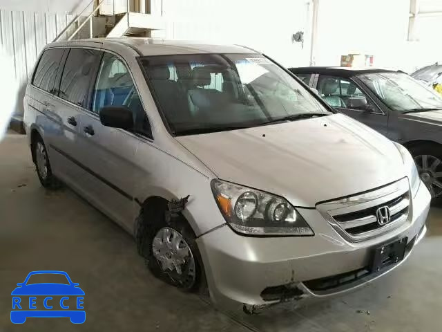 2007 HONDA ODYSSEY LX 5FNRL38277B067812 зображення 0