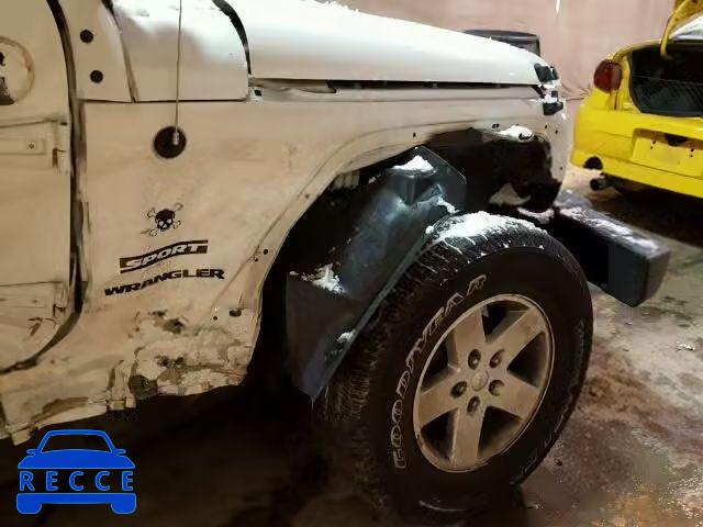 2010 JEEP WRANGLER S 1J4AA2D19AL118624 image 9