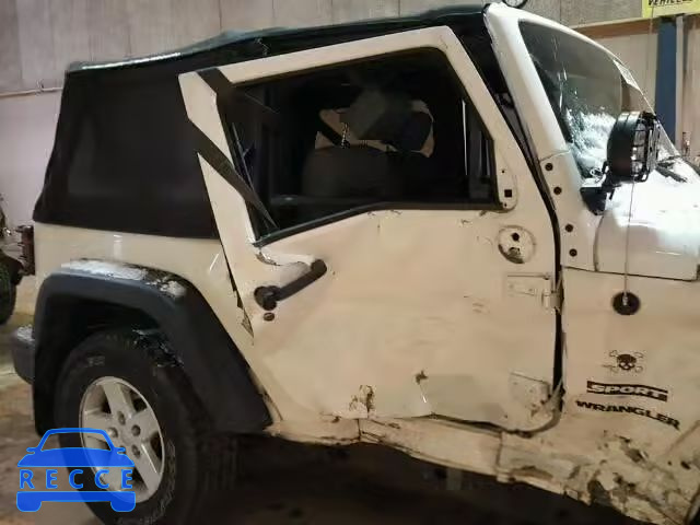 2010 JEEP WRANGLER S 1J4AA2D19AL118624 image 8