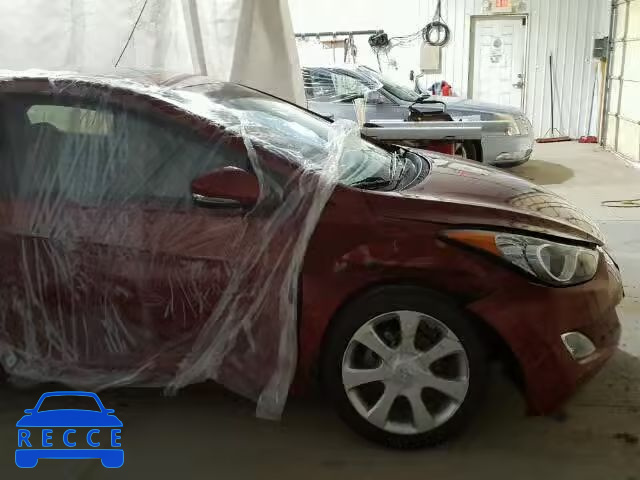 2012 HYUNDAI ELANTRA GL KMHDH4AE5CU222831 image 9